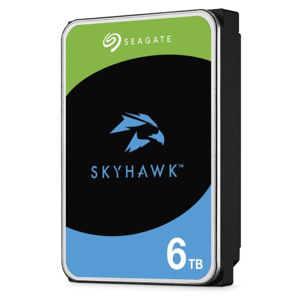 Seagate ST6000VX009 SkyHawk Surveillance HDD, 3.5", 6 TB, SATA3, 180 MB/s